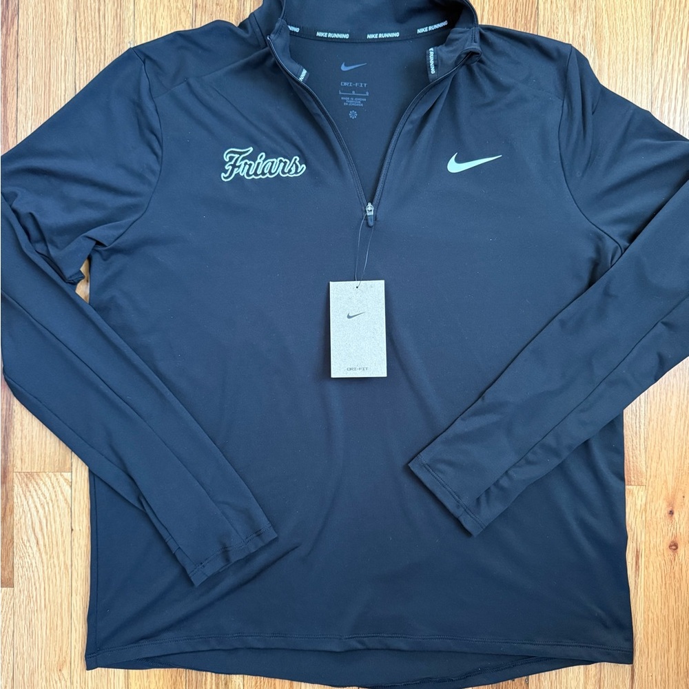 Providence College Nike Women’s Black Lightweight Quarter-Zip Jacket